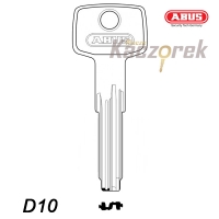 Abus 002 - klucz surowy - do wkładek D10